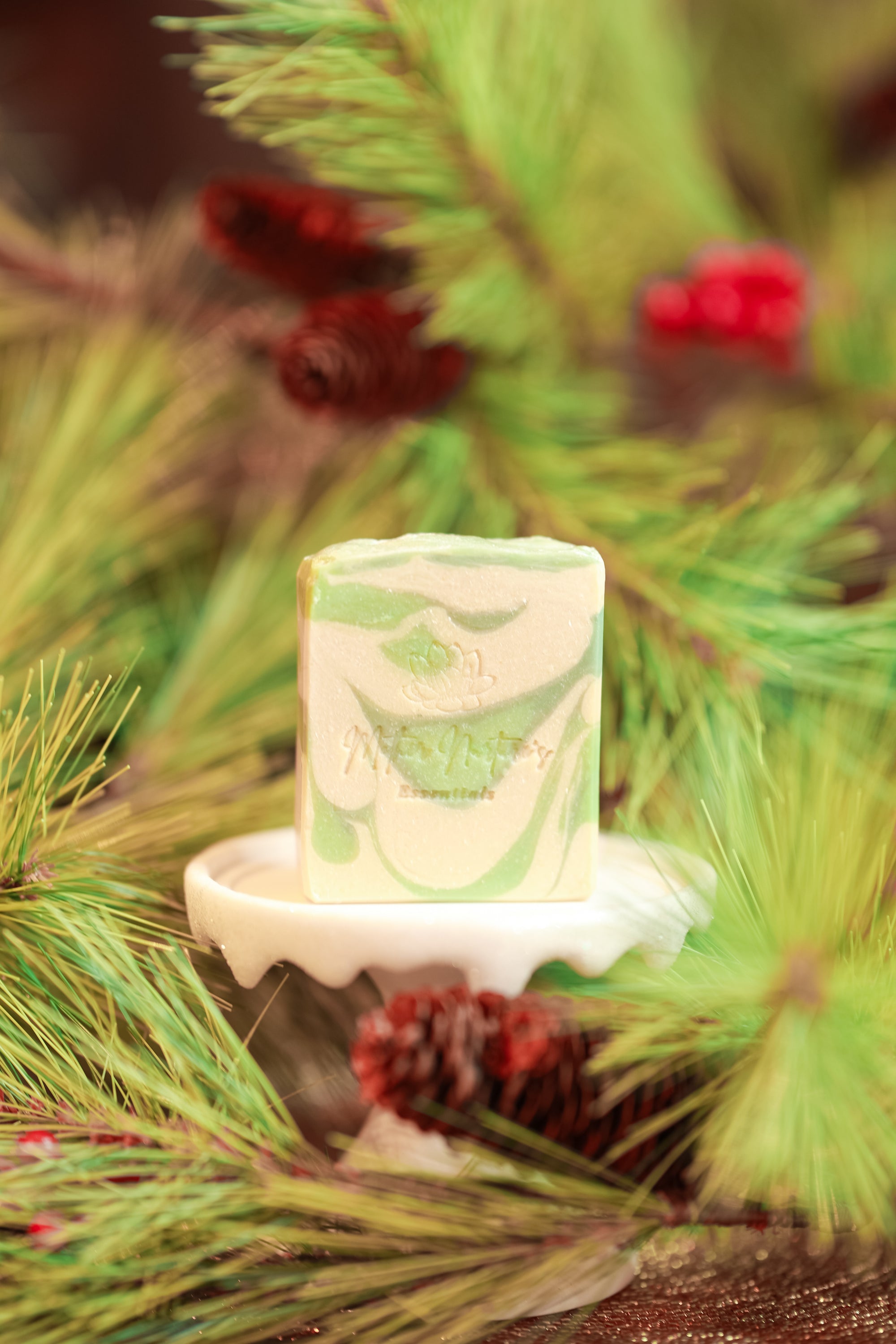 Christmas Forest Goat Milk Soap