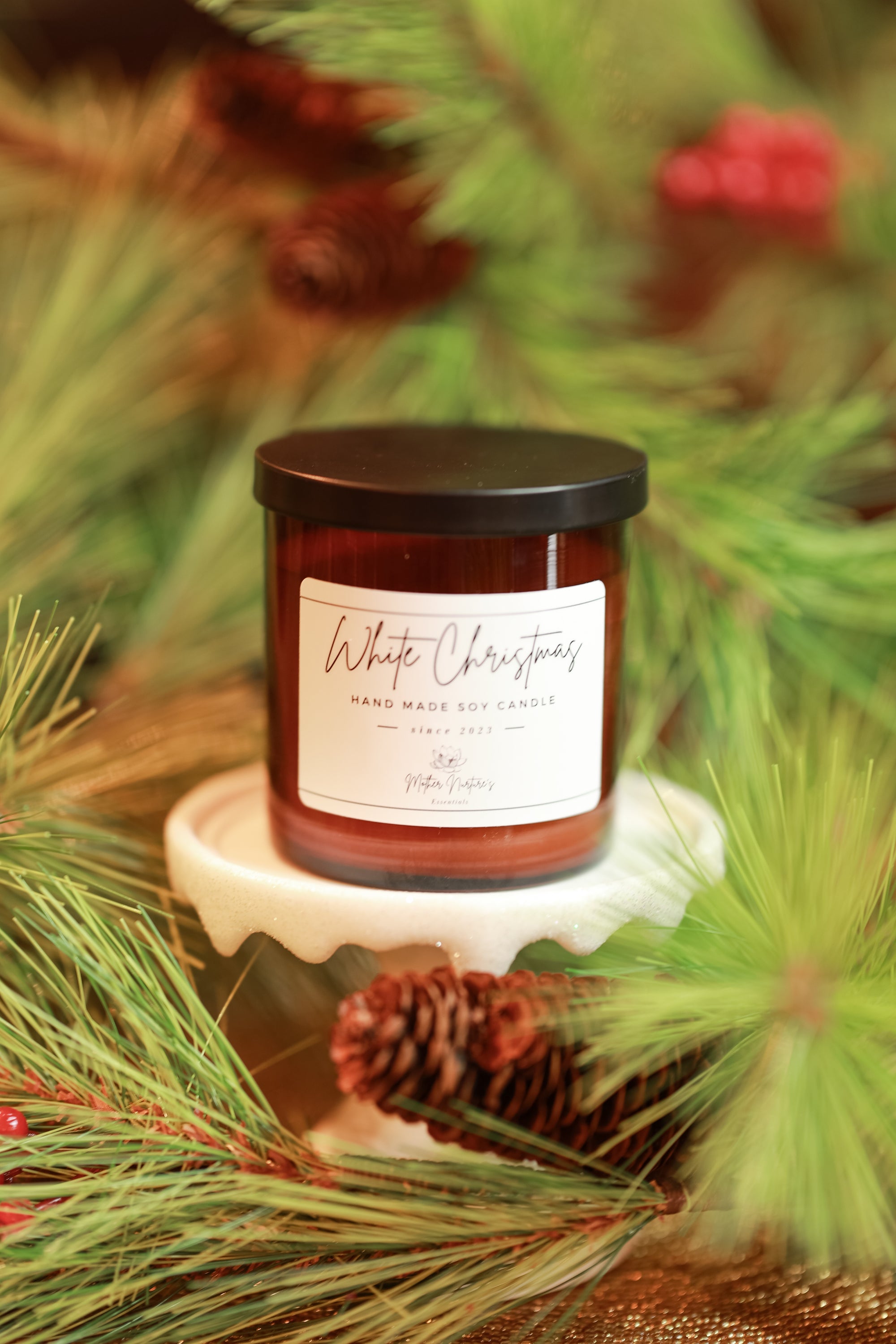 White Christmas 10 oz. Soy Candle